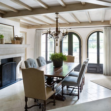 rustic dining room