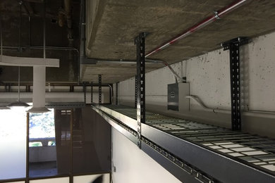 UC Irvine - Engineering Bldg. - 40 Hammertone Racks / Concrete install