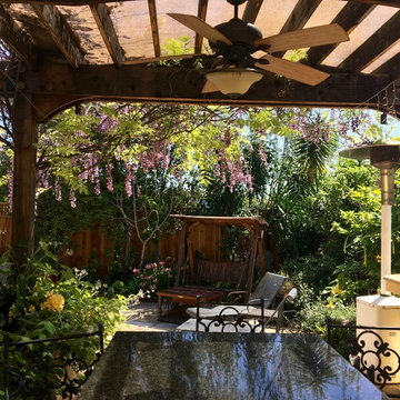 Arbors, trellises, pergolas
