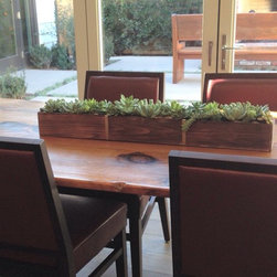 Custom Planter Boxes/ Wood Trough - Home Decor