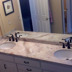 Concrete Countertop - Vanity Tops And Side Splashes