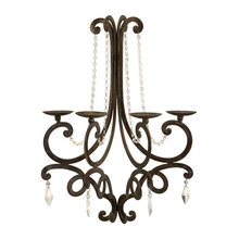 candle pillar sconces