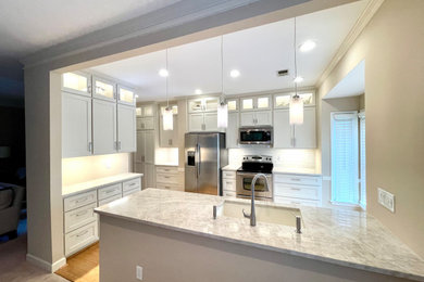 Inspiration for a transitional kitchen remodel