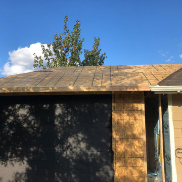House addition: new walk-in closet for lovely wife