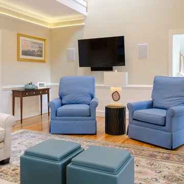 Decorating and Design Ideas with pizzazz for First Floor Living Area
