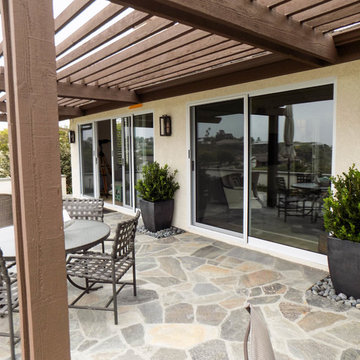 Exterior Door Motorized Power Screens in Coto de Caza, California