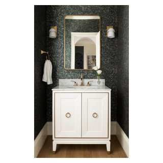 University Park Modern Renovation and Furnishing - Traditional - Powder ...