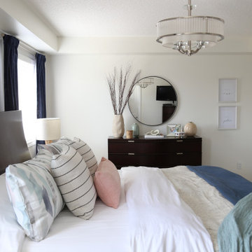 Bright and Vibrant Master Bedroom