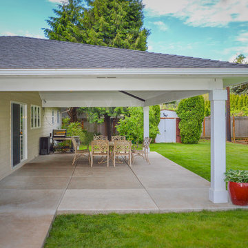 Large Hipped Patio Cover in Albany