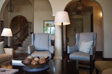 Inspiration for a mediterranean living room remodel in San Francisco