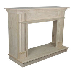 53 in. x 40.25 in. Mantle Kit for the AGVF340 - Fireplace Mantels
