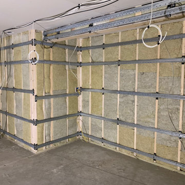 Basement with  Speak easy, Theater, Workout room and Lounge area - under constru
