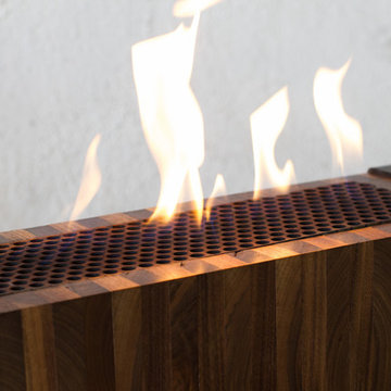 Old Industrial Vent Free Fireplace