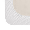 Serta Waterproof Heated Mattress Pad, White