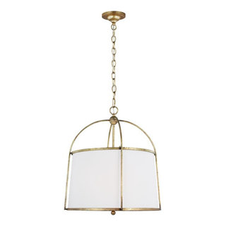 GENERATION LIGHTING Carat Medium Pendant Burnished Brass CP1141BBS