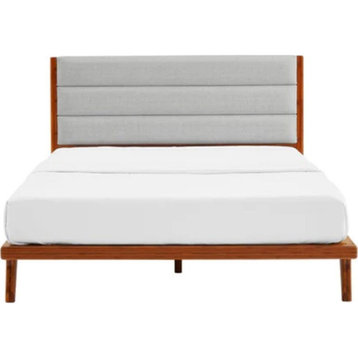 Greenington Mercury Upholstered Bed - Amber