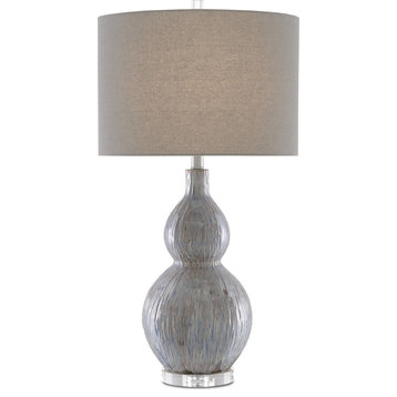 Idyll Table Lamp - Gray, Blue, Taupe, Clear