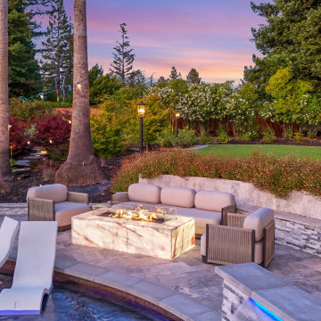 Luxury Backyard Pool & Outdoor Living – Saratoga, CA