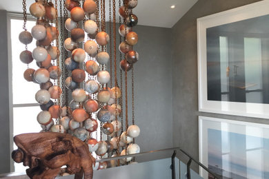 Inspiration for a contemporary staircase remodel in San Francisco