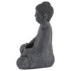 Bohemian Gray Ceramic Sculpture 50810