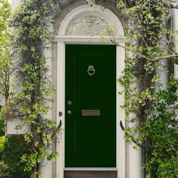 Vivid Green Door | Front Door Ideas