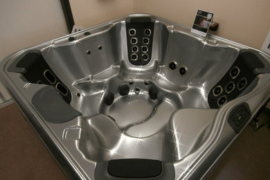 Sporty looking hot tub