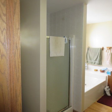 Master Bath Remodeling for Wheelchair Accessibility - BEFORE