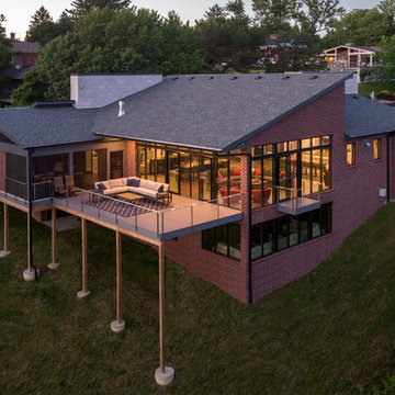 A Custom Contemporary One Story Home In Madeira, Ohio