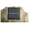 Homebrite Solar Power Jumbo Gray Rock Spot Lights, Set of 3
