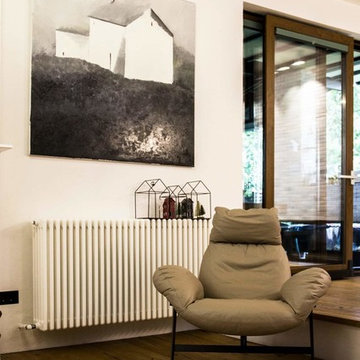 Industrial style living - room and kitchen furniture by Cuibul de Design.
