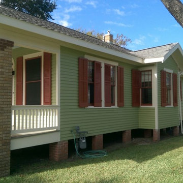Galveston 1800's Lead Paint Renovation