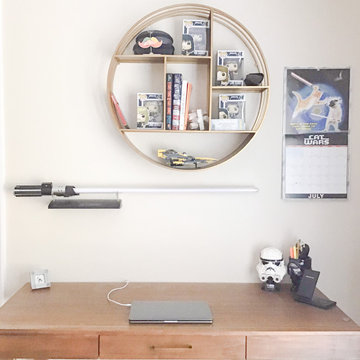 Organizing a Kids study space or home office