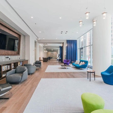 Chicago High Rise Residential Lobby and Amenity Spaces
