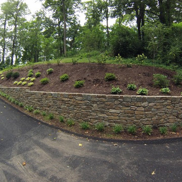 Driveway Entrance Landscape Renovation