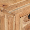 vidaXL Solid Acacia Wood Shoe Storage Bench Hall Entryway Cabinet Furniture