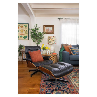 Eagle Rock Craftsman Renovation - Eclectic - Living Room - Los Angeles ...