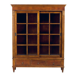 Ethan Allen - Ashton Curio Cabinet - Accent Chests And Cabinets