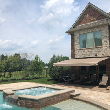 Retractable awnings