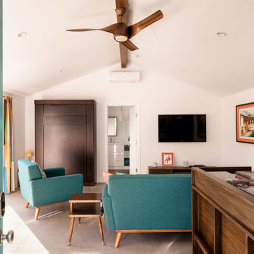 Tropical Modernism - ADU, Backyard remodel and an Addition in Burbank