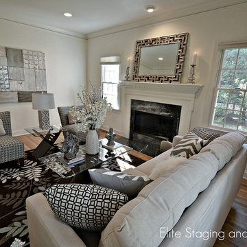 White Living Room