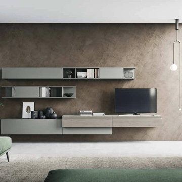 Floating Day-5 TV media unit by Orme