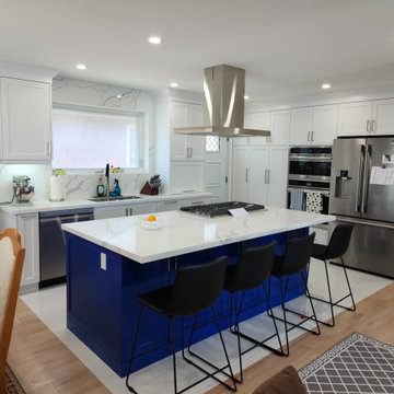 Etobicoke load bering wall removal and new kitchen