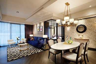 Example of a small trendy home design design in Other