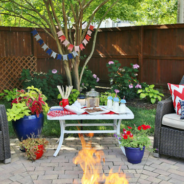 Sand and Sisal Backyard Remodel