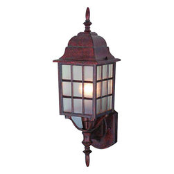 Hardware House - Artesian Bronze Outdoor Patio / Porch Exterior Light Fixture - Outdoor Wall Lights And Sconces