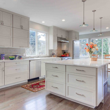 Seaview Kitchen & Living Room Remodel