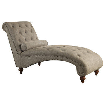 Bolingbrook Chaise, Brown