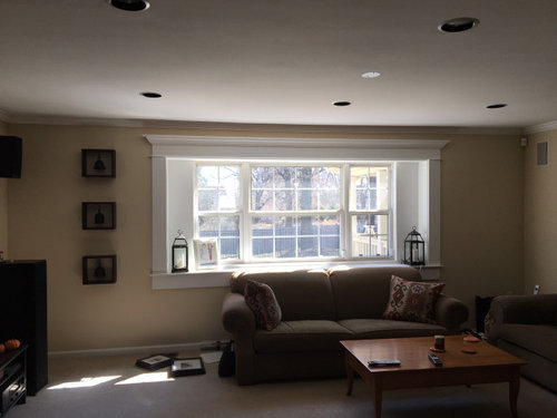 Suggestions For Wall Decor On Either Side Of Large Window