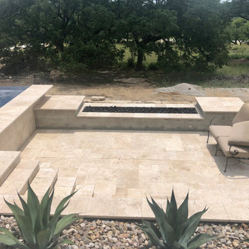 Double Vanishing Edge Pool and Spa