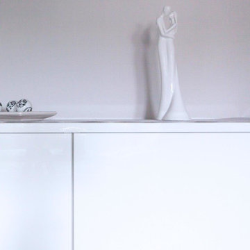 Detailaufnahme des Highboards